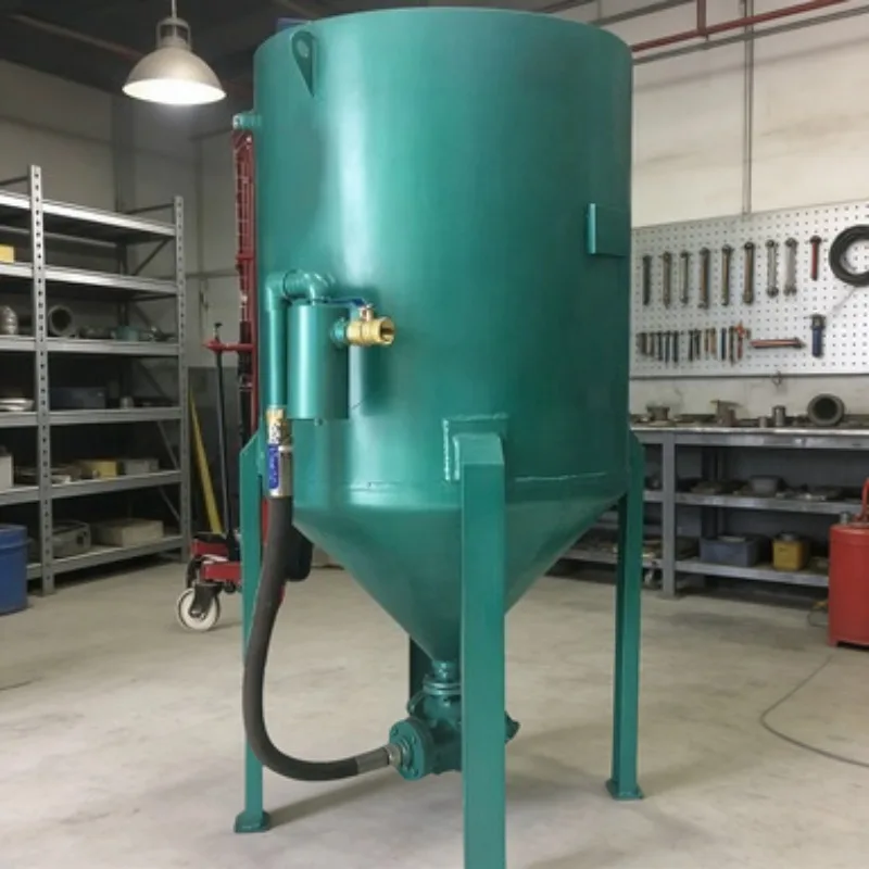 

Sandblaster Machine Abrasive Blasting Sand Blast Cabinet High Pressure for Rust Paint Stripping