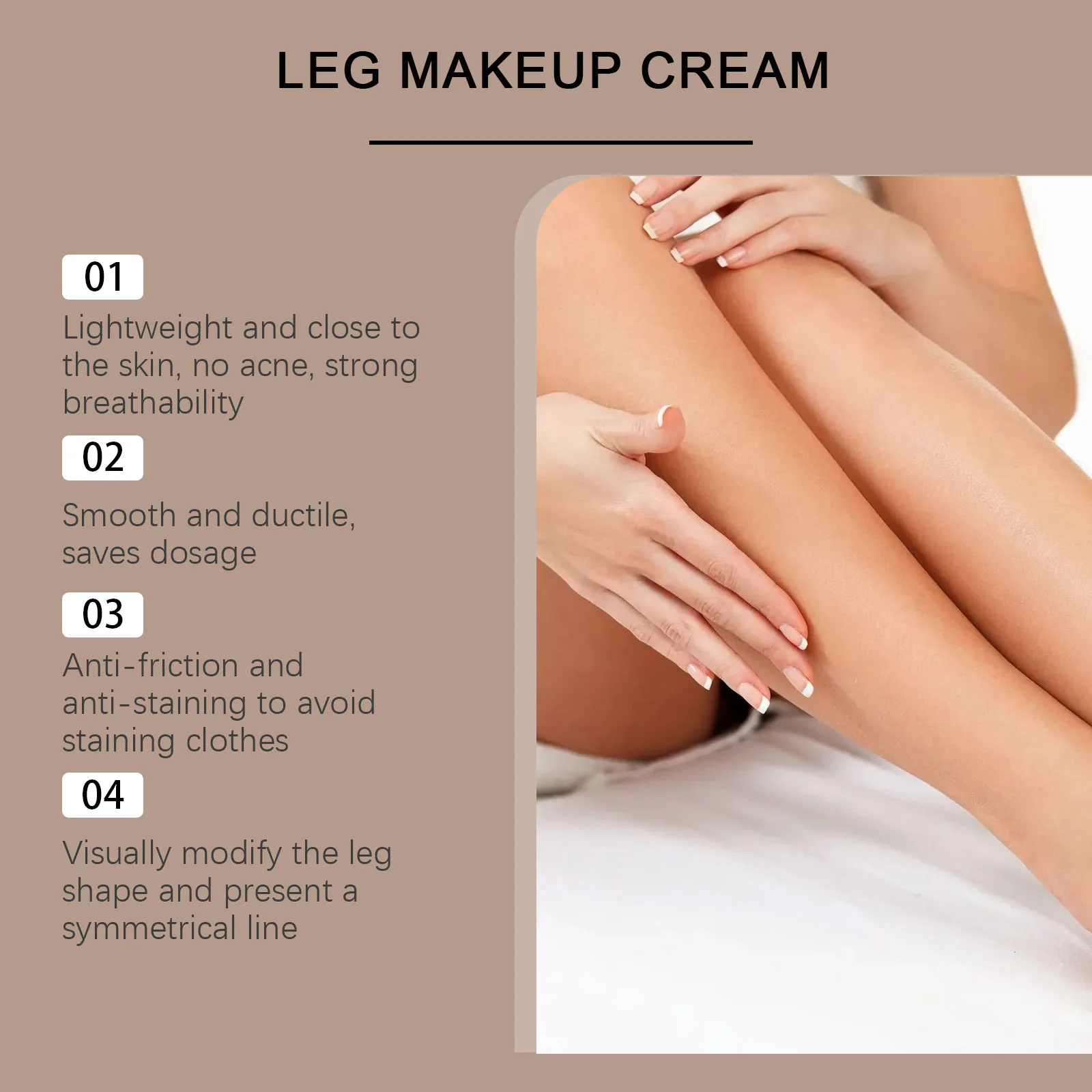 オセアラ レッグ ナチュラルカラー ファンデーション シミ除去 高カバー 傷跡 防水 ボディメイク コスメティック コンシーラー クリーム