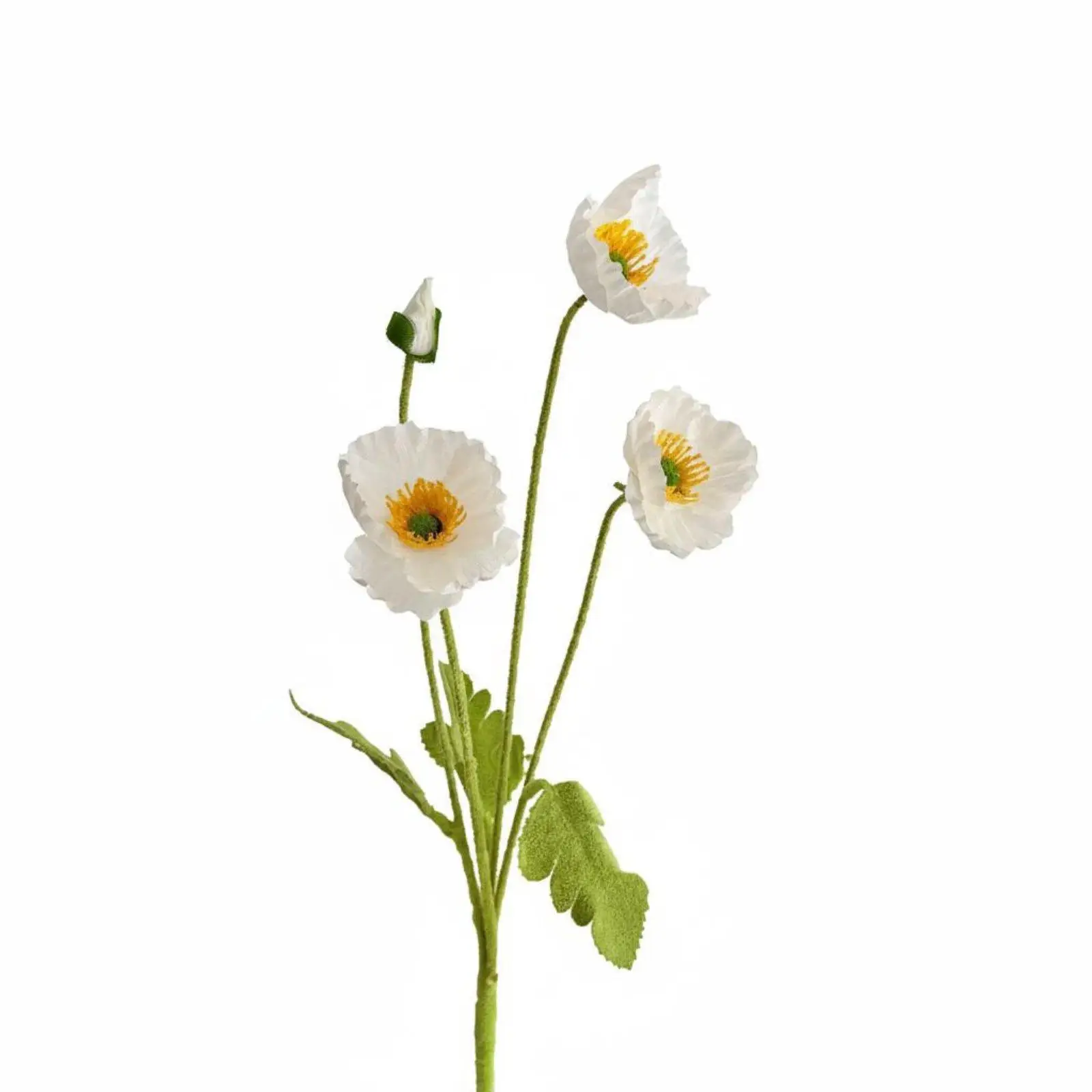 Bouquet de fleurs artificielles en soie floquée, aspect réaliste, pour mariage, guirlande de fleurs pour arrangement de fête d'anniversaire