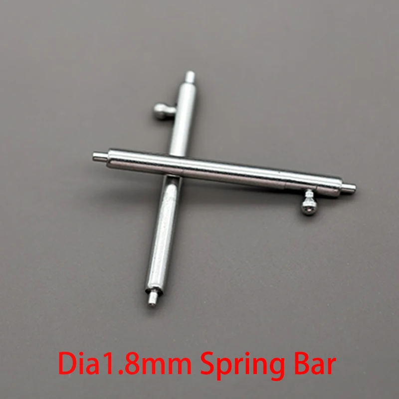 10PCS Quick Release Spring Bar Dia 1.5mm/1.8mm Watch Band Link Pins Fit Width 12mm-26mm Smart Watch Strap Spring Bar Link Pins