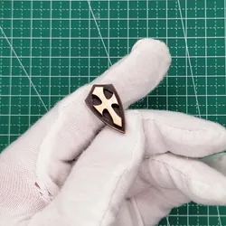 1 Piece Copper Cross with Screws for Knife Torch Pocket Clip Accessories