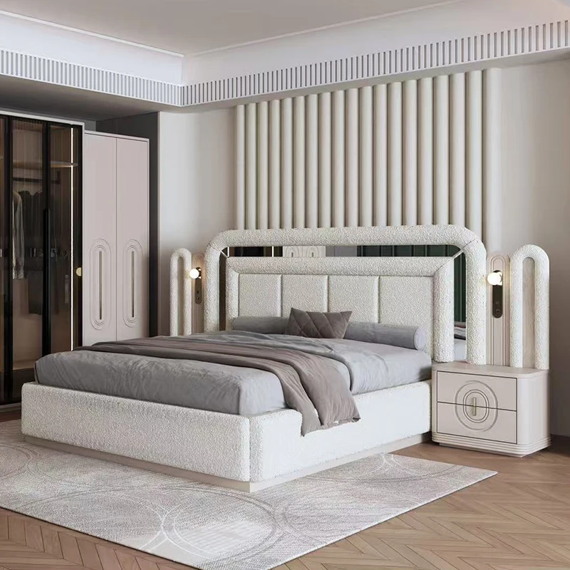 

&Soft Modern Premium Organized Classic Wooden King Size Master Bedroom Complete Furniture Luxury Modern Set
