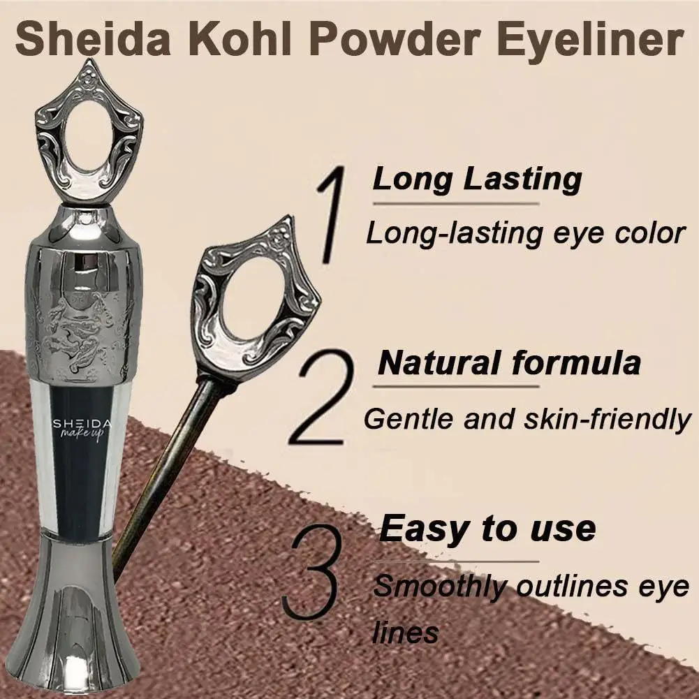 Powder Eyeliner Lasting Natural Waterproof Eyeliner Sexy No Smudge No Fly Powder Eye Makeup Outline Eye Line Makeup