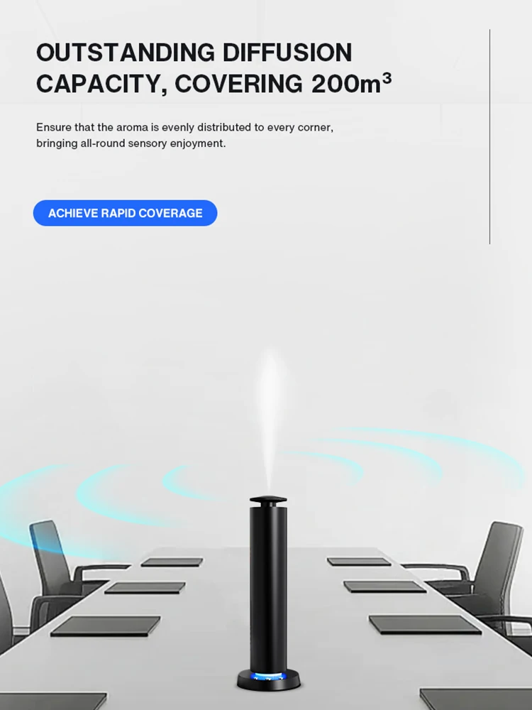 NAMASTE 200m3 الذكية الكهربائية رائحة الموزع بدون ماء المنزل العطر الناشر قابلة للشحن الروائح آلة نشر الهواء #1