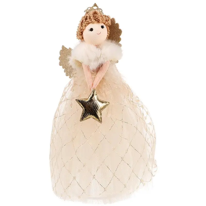

Lovely Angel Decoration Christmas Party Angel Ornament Cartoon Angel Christmas Tree Topper