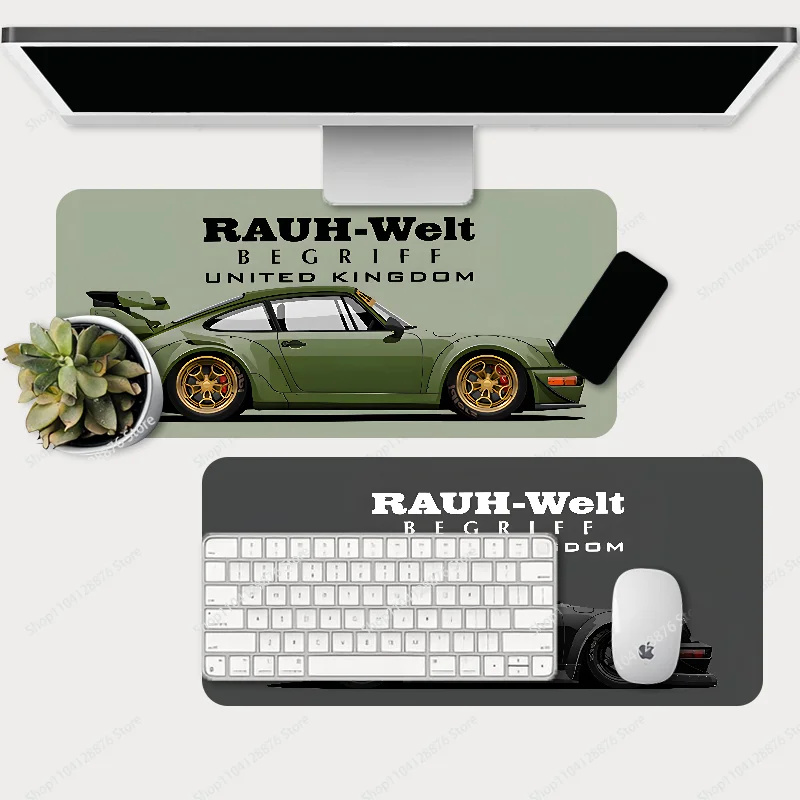 Japan Sports Car Jdm RWB 911 964 933 Painted Mousepad Large Gaming Mouse Pad LockEdge Thickened Computer Keyboard Table Desk Mat