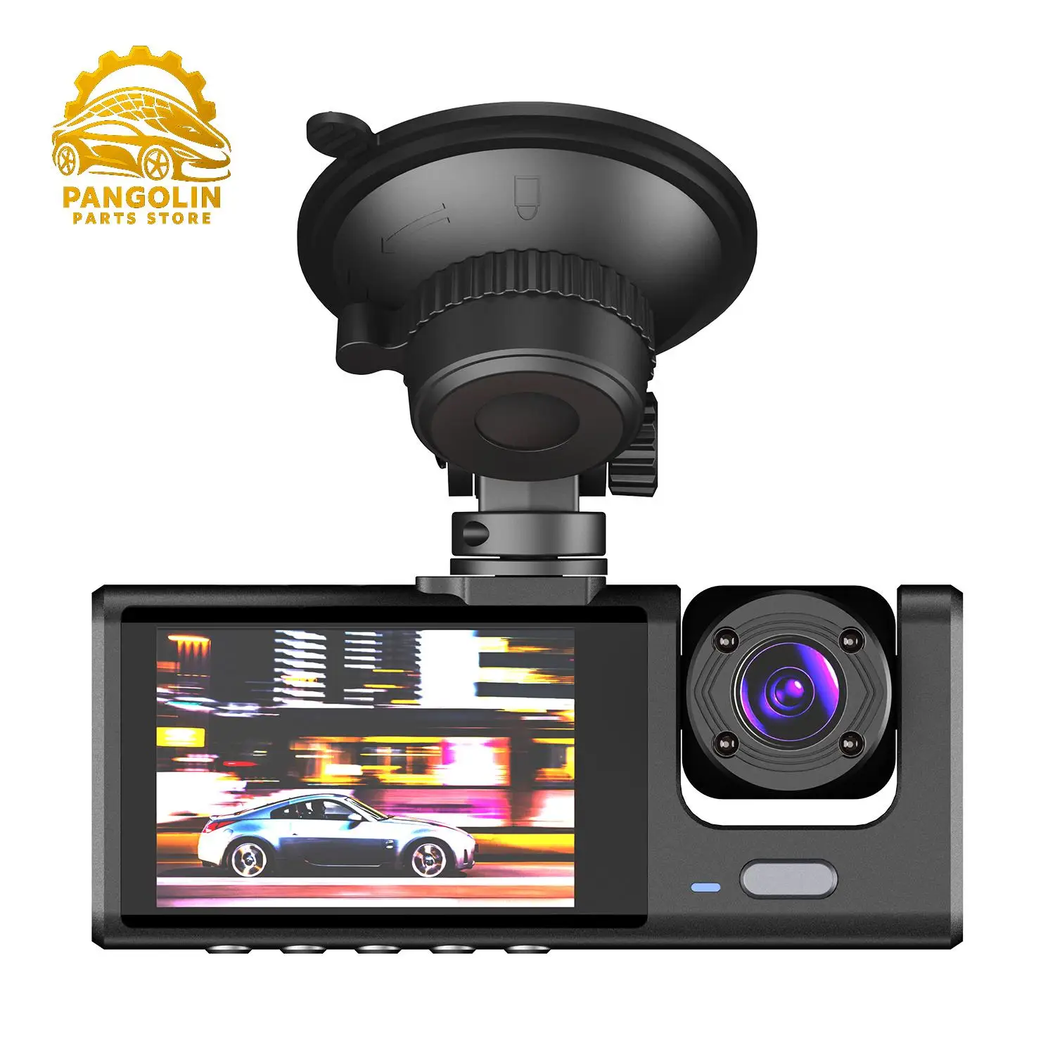 

1080P Car DVR S1 Dash Cam 3 Cameras WiFi Night Vision G-Sensor For 12V Cars Front Rear In-Car Video Recorder System