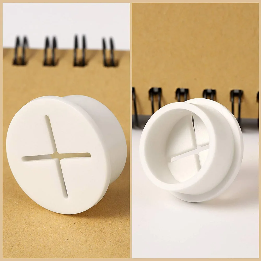 Flexible Silicone Cable Cord Grommet Rubber Grommets Cable Wire Hole Cover for Office Home Computer Desk, Table, TV Console,PC