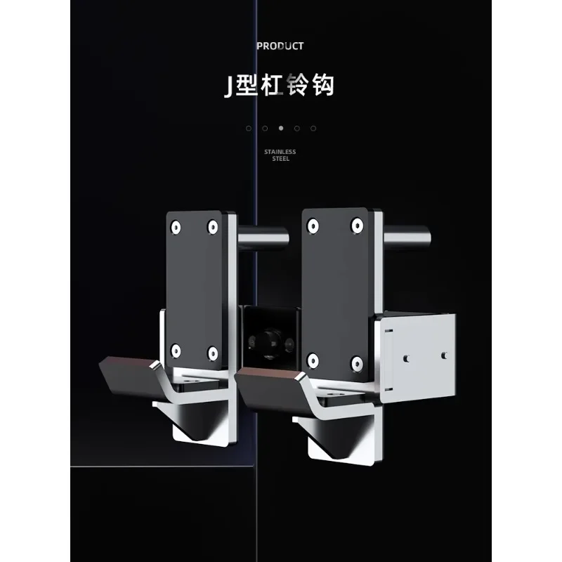 304 stainless steel professional commercial J-type hook squat frame gantry barbell multi-purpose accessories
