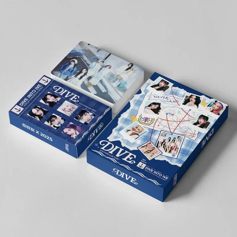 IVE 4th DI Fanclub Holographic Photocard Collection – 55pcs Limited Edition K-pop Album Photos Set