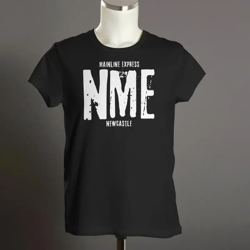 Newcastle T Shirt NME Mainline EXPRESS Hooligans Punk Organic