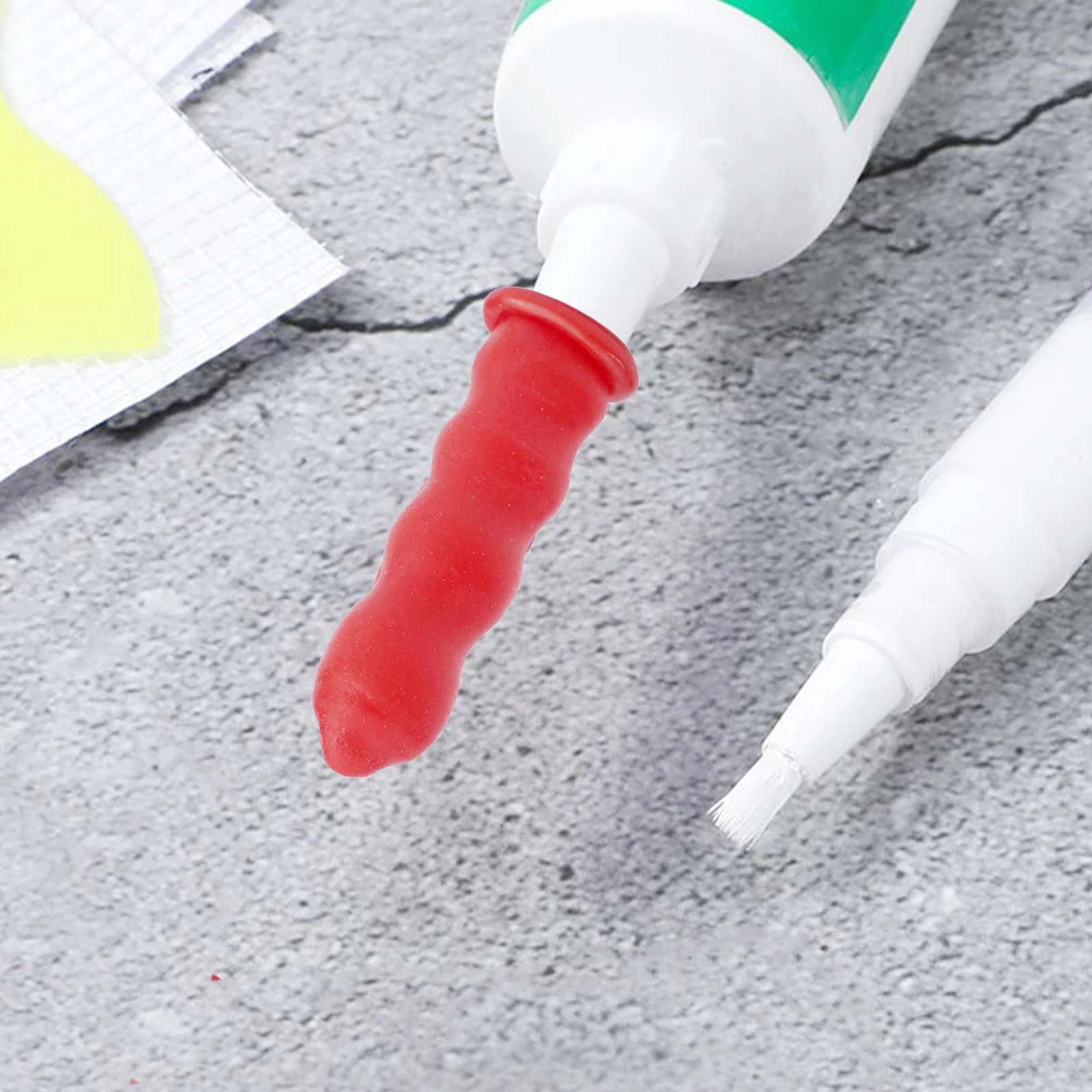 Rolled Bottle Cap Sealing Cap Caulking Nozzles Cap Preserving Latex Adhesives Cap Caulking Nozzles High Quality Latex Quantity