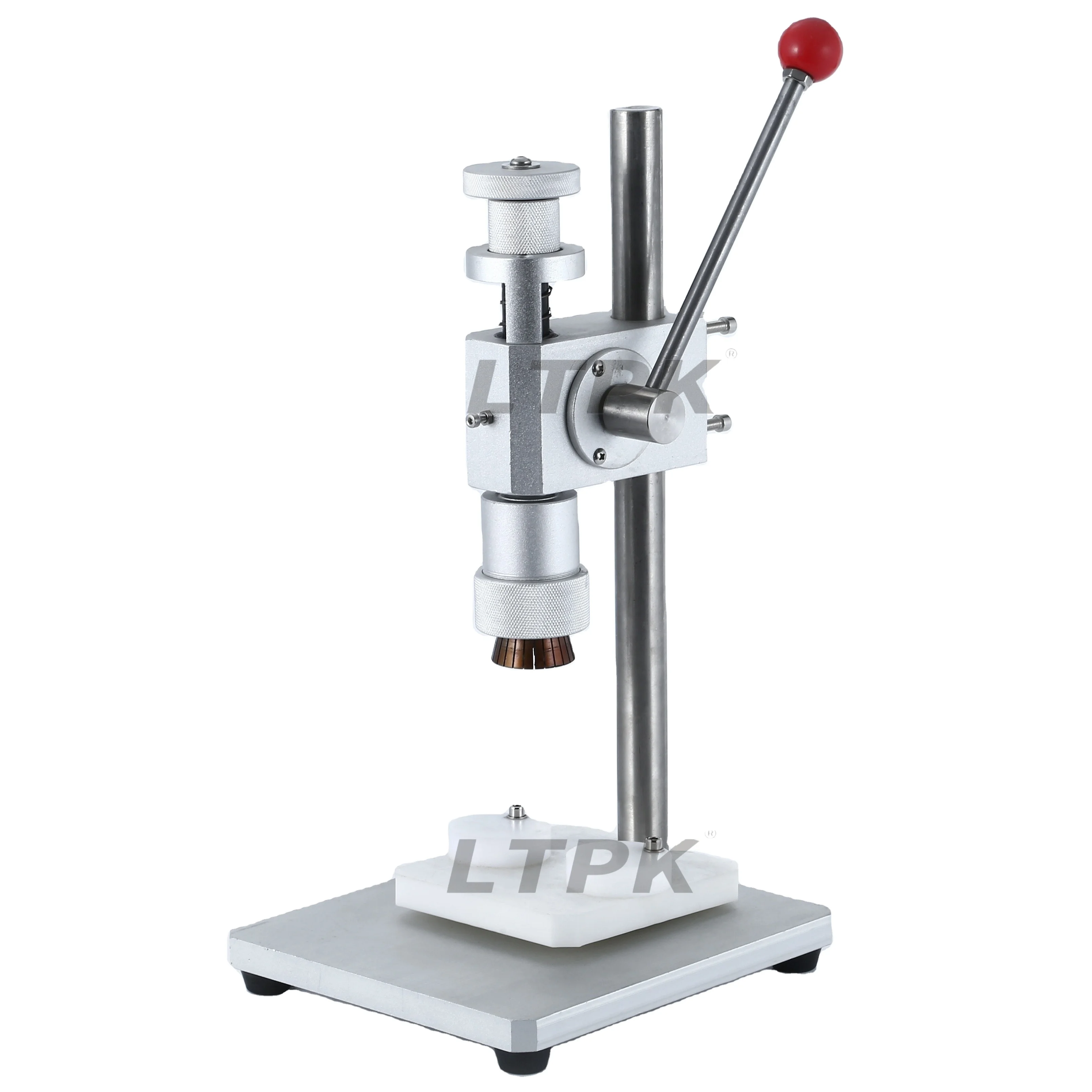 

LTPK LT-MC50 Manual Crimping Machine Perfume Crimper Capper Metal Collar Cap Press Capping Machine Spray Crimper Seals