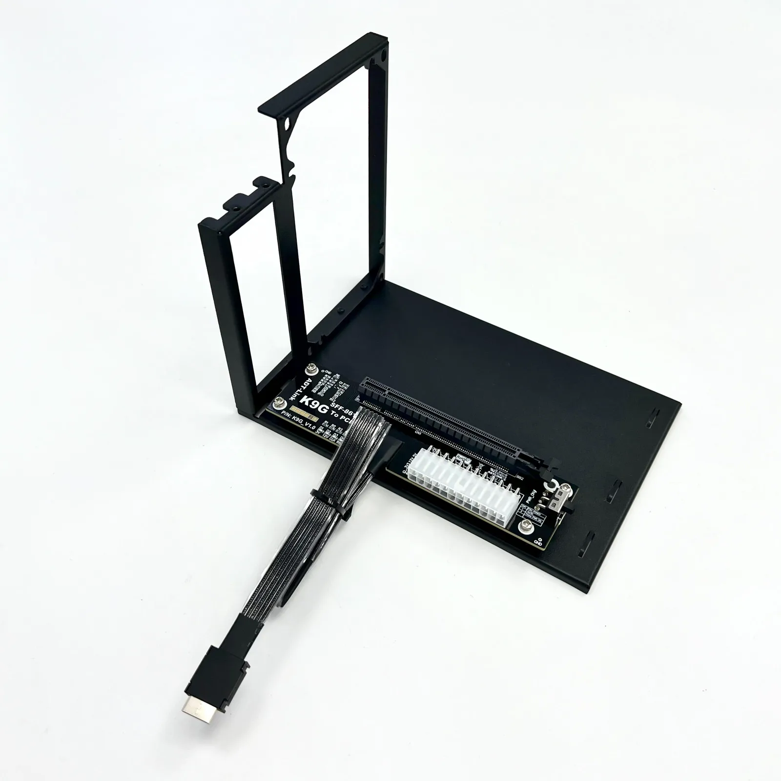 K9G F4Q OCuLink To PCI-E X16 Graphics Card GPU Dock PCIe 5.0 X4 Gen 5 EGPU Accessories ATX Power Bracket M.2 SFF-8612 & SFF-8611