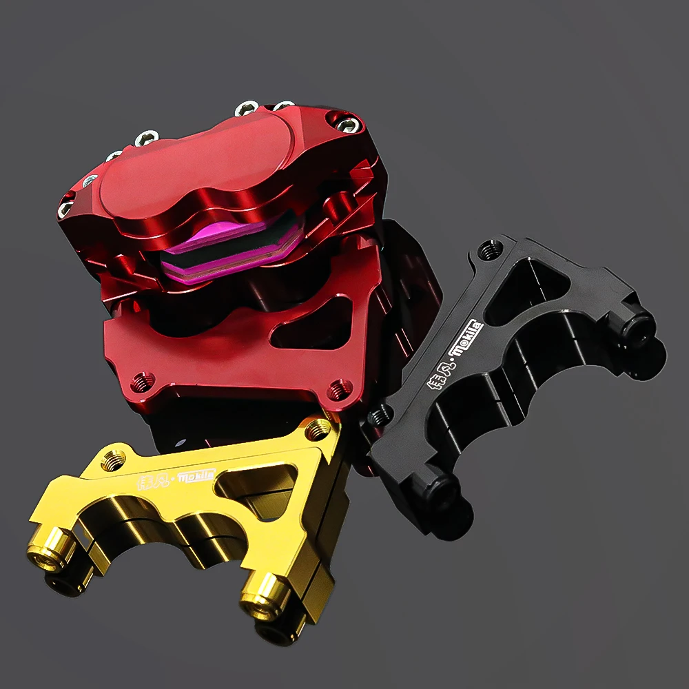 82mm Motorcycle Brake Caliper Bracket Adapter For RPM Adelin Frando Brake Caliper For Yamaha Scooter Rsz Jog Force