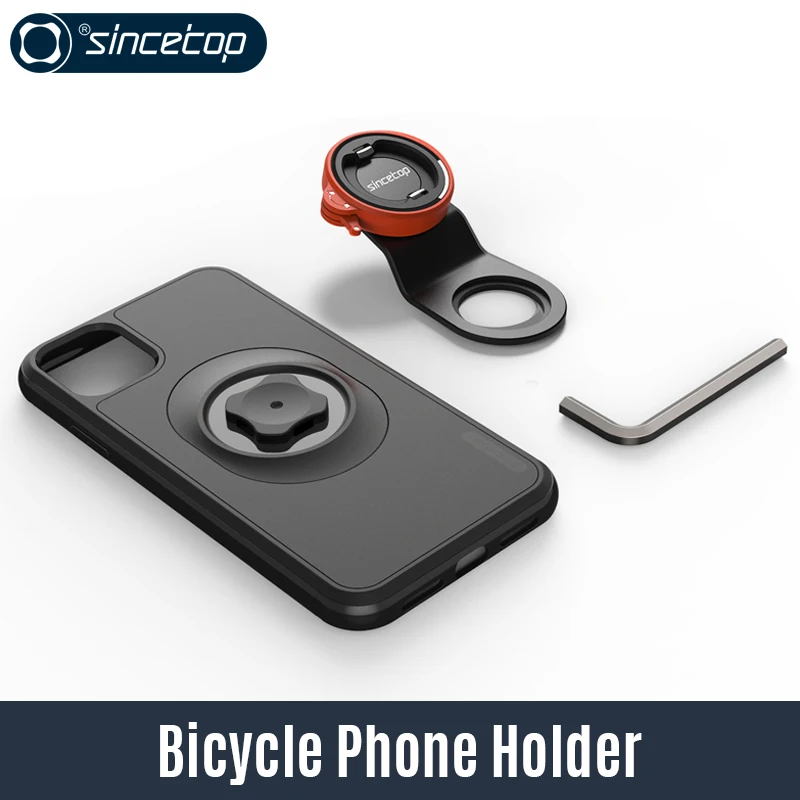 Mountain Bike Phone holder For iPhone 11 Pro XsMax 8plus 7s 6 Bicycle Handlebar Mount Cell Phone Bag  Stand With Shockproof Case