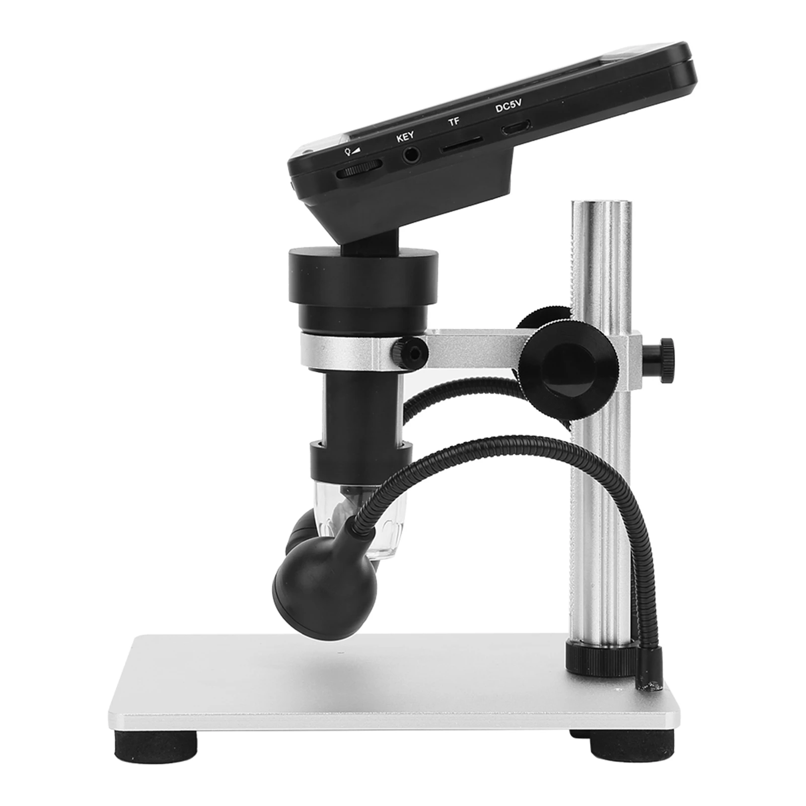 Microscopio digitale elettrico industriale da 12 MP ad alta definizione 7 pollici 1200x Riparazione di telefoni cellulari Microscopio elettrico