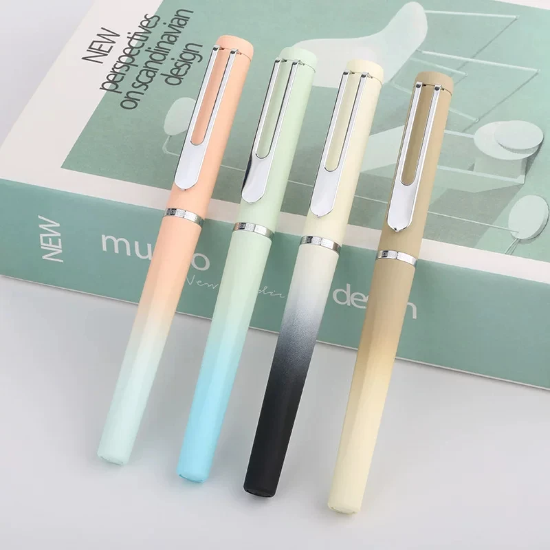 Gradient Hero 1209A Iridium Pen Set Aesthetic Fountain Pen Ergonomic Correct Grip Pen for Students Writing