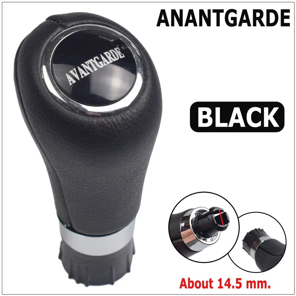 Car Automatic Gear Shift knob Level Knob With Leather Boot For Mercedes Benz C Class W203 W209 CLASSIC AVANTGARDE ELEGANCE