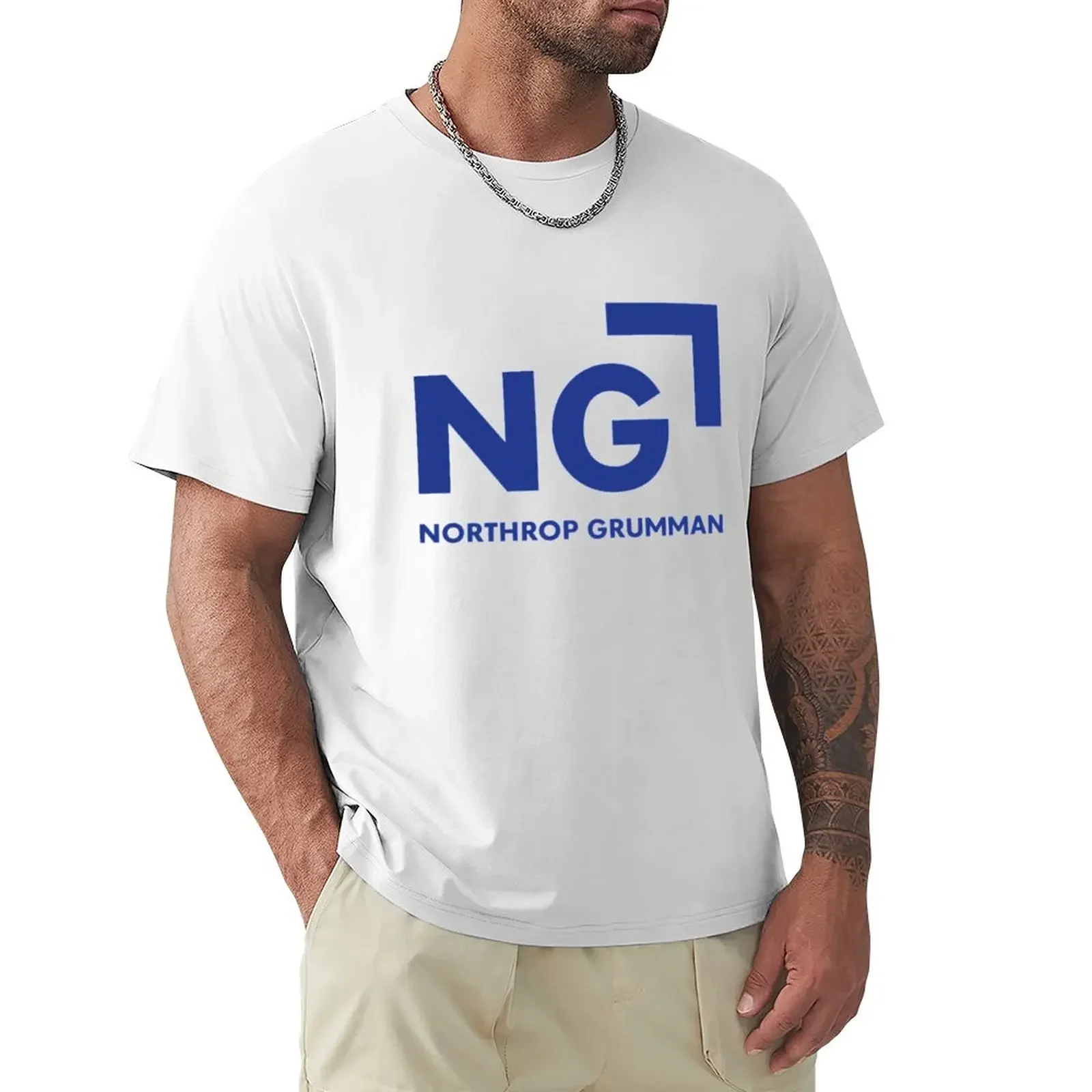 Northrop Grumman Aerospace Logo Present T-shirt graphics plus sizes animal prinfor boys boys whites oversized t shirts for men