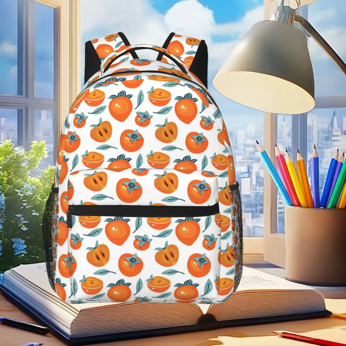 

Fruit Patterns Student Backpack School Bag Hiking Travel Daypack for Men Women Fashion Bookbag Shoulder Bags