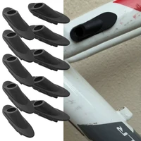 10 Uds. De palanca de cambios de freno de bicicleta, Cable de tubo, carcasa de hebilla, dispositivo fijo, abrazadera de tubo de Cable de freno integrada de un solo orificio para ciclismo