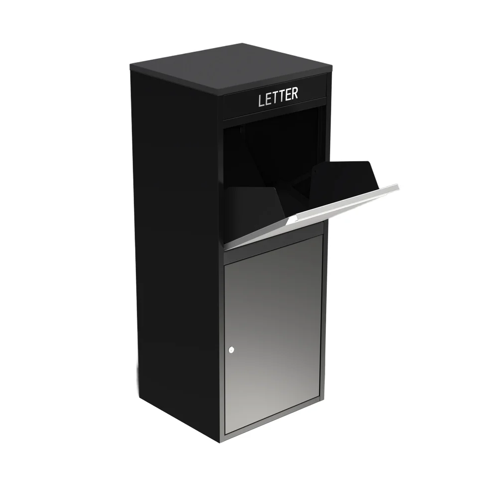 Customizable Convenient Disassembled Parcel Drop Boxes For Delivery Strong Structure Made SPCC Material 1mm Thick