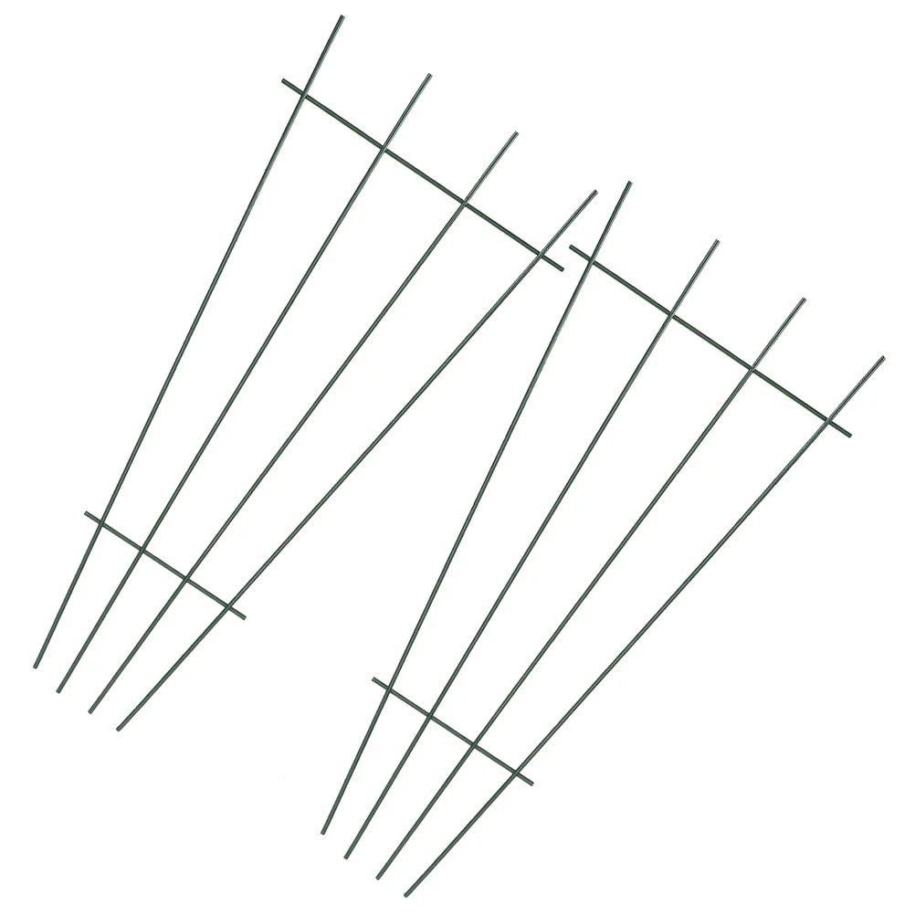 

2 Pcs Pergola Metal Potted Planting Trellis Garden Flower Arrangement Climbing Indoor Iron Rack for Plants Frame Support