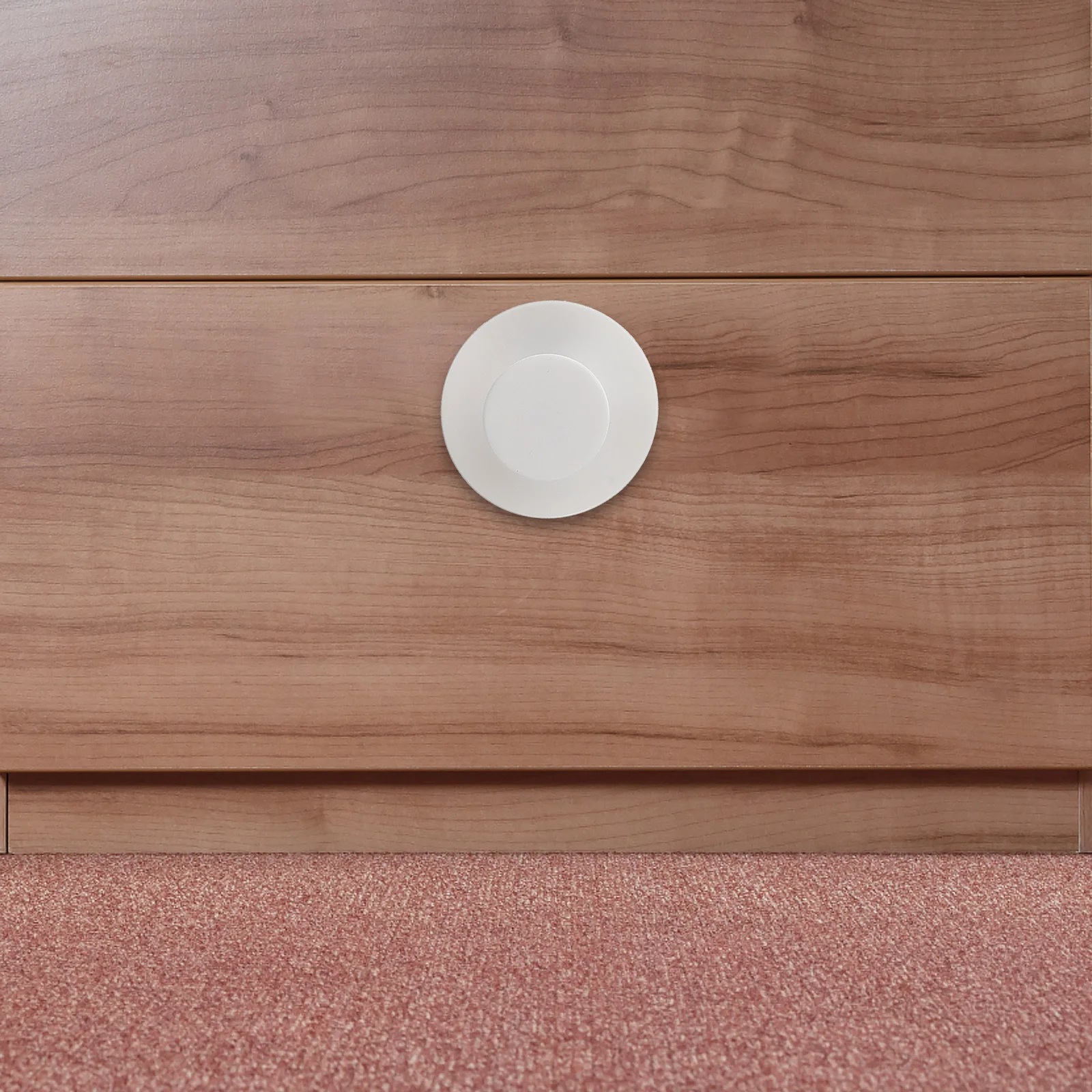 

20pcs No Drill Cabinet Handles Self-Adhesive Pull Knobs For Kitchen Drawer Wardrobe Furniture Smooth Flat Mounting Sticky