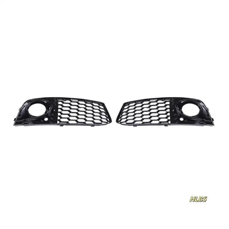 

Car Front Bumper Fog Lamp Mesh Grille Cover 8KD807681 8KD807682 Foraudi A4 B8 2009-2012 Fog Lamp Cover