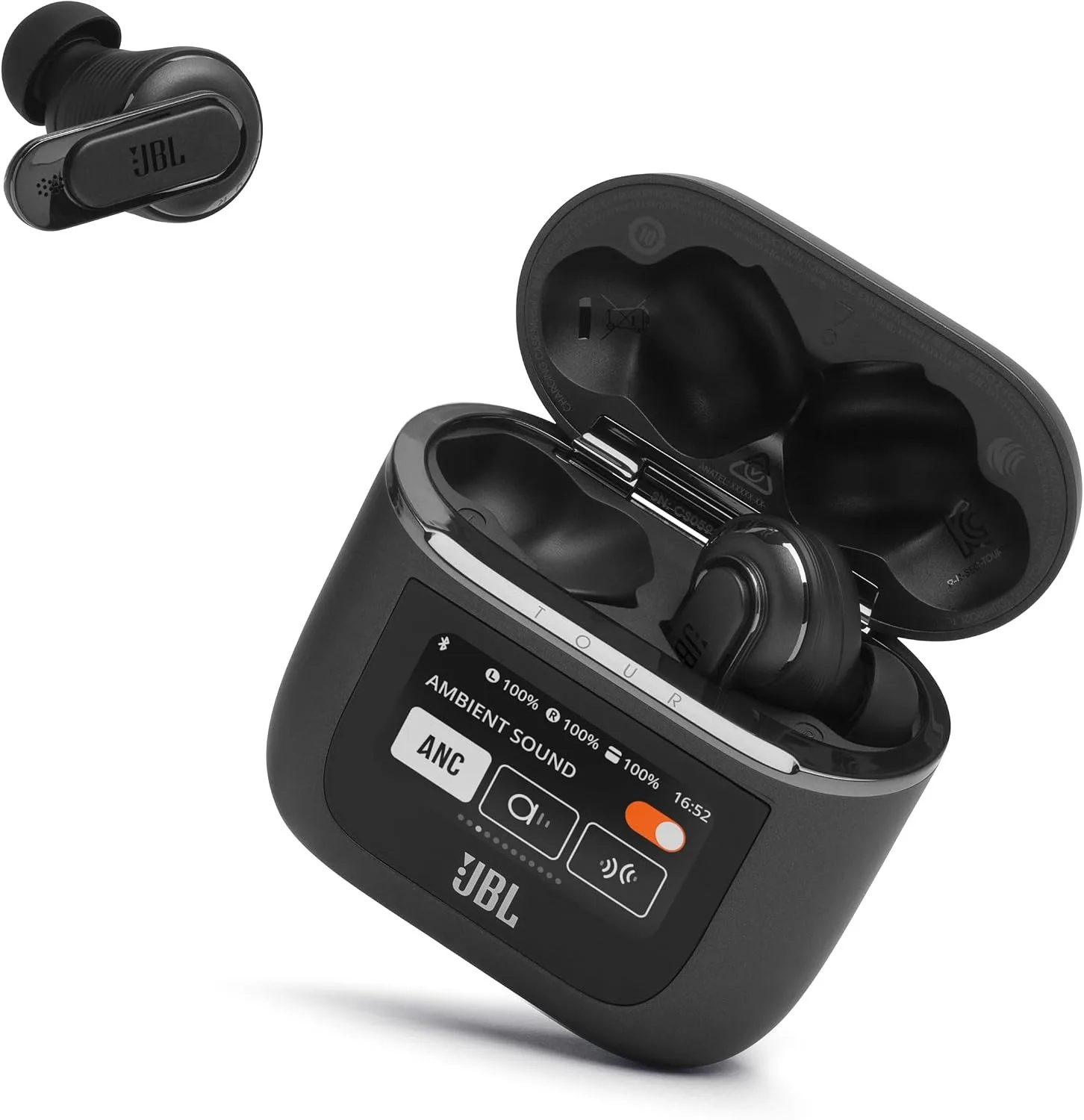 JBL TOUR PRO 2 Authentic TWS Earphones, Immersive Spatial Audio, Touch Control, Multi-point Pairing for Music & Calls