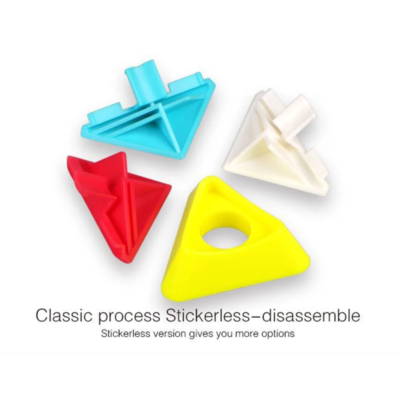 QiYi QiCheng Skewb Cube 3x3 ماجيك سرعة ضد الإجهاد المهنية ألعاب متململة QiYi Skewb Cubo Magico لغز هدية للأطفال