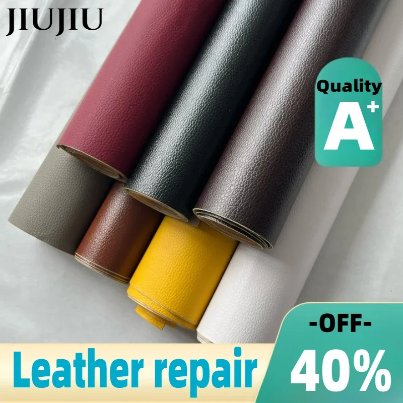 

Sofa Self-Adhesive Leather Repair Sofa Table Chair Car Seat Sticker 1 Roll Repair Patch PU DIY Artificial Leather Epidermis