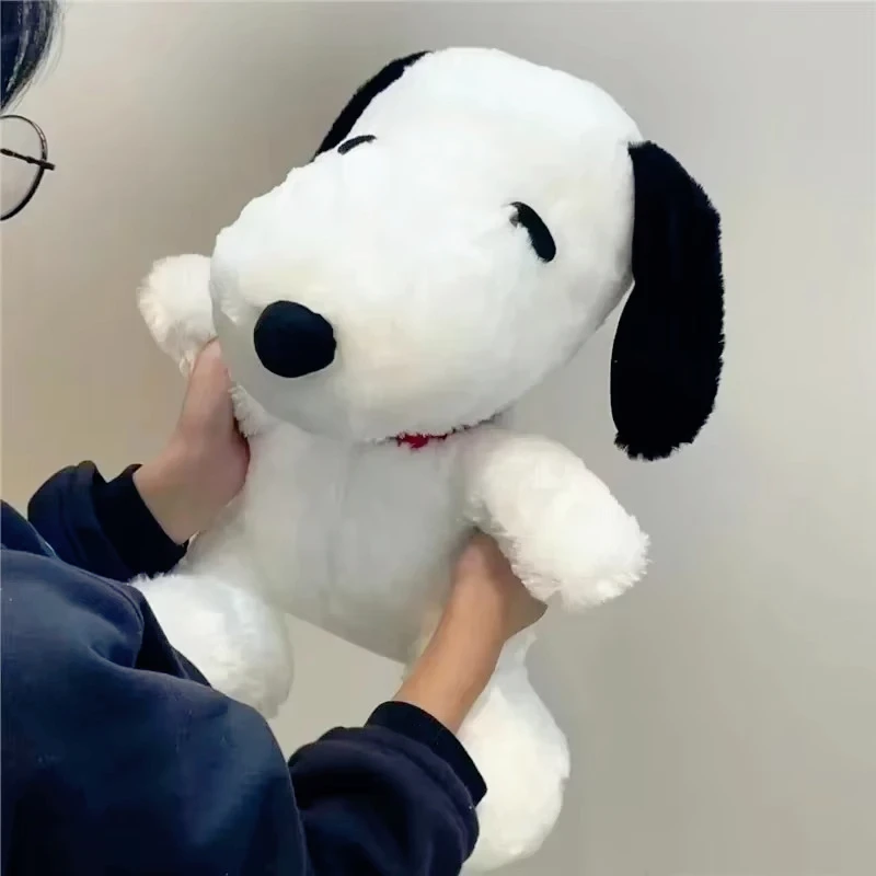30CM Cute Dog Plush Doll Cartoon Snoopy Plush Toy Pillow Cute Sofa Backrest Doll Soft Cuddly Plushie Birthday Gifts Girl Friends