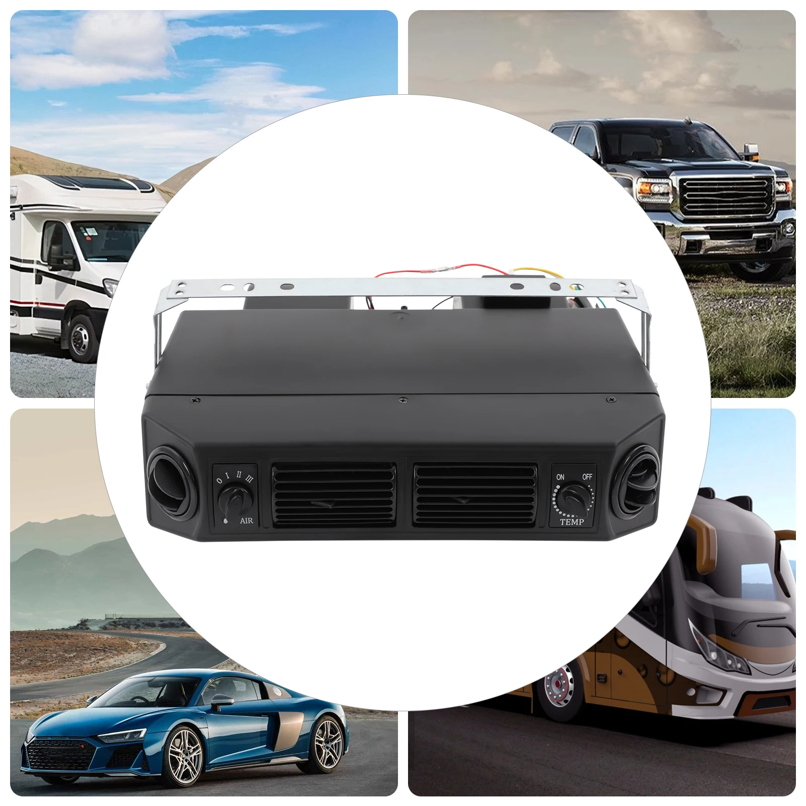 에어컨 증발기 3300kcal/h 냉각 3단계 속도 조절 3-8 ° C 조정 65dB 저소음 400CFM 공기량