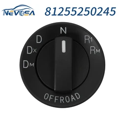 NEVOSA For MAN TGA TGX Truck Parts Switch 81255250245 81255250272 Modification GEAR Automatic Transmission Switch Rotary Switch