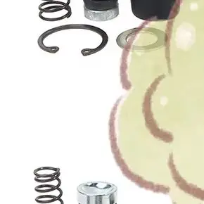 Kits de reparo do pistão da bomba de freio da embreagem da motocicleta pistão do cilindro mestre