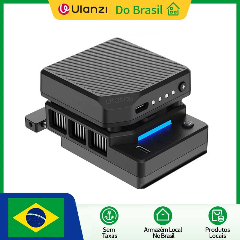 Ulanzi Cu01 Câmera Cooler Ventilador de Refrigeração Radiador 4k Kit Gravação co - imagem 1