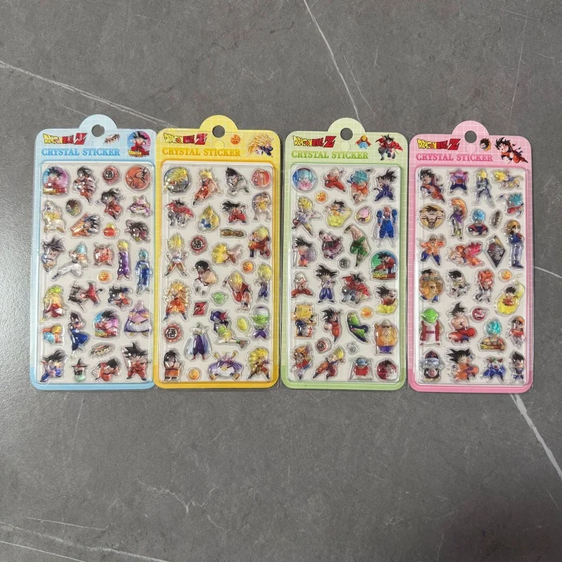 

3d Super Saiyan Goku、Vegeta、Master Roshi Cartoon Anime Relief Stickers Can Be Used For Diy And Cute Girl And Boy Birthday Gift