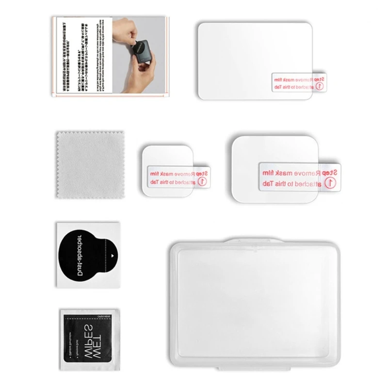 

Scratch Resistant Lens Tempered Glass Film Protector Set For 13 Camera Dropship
