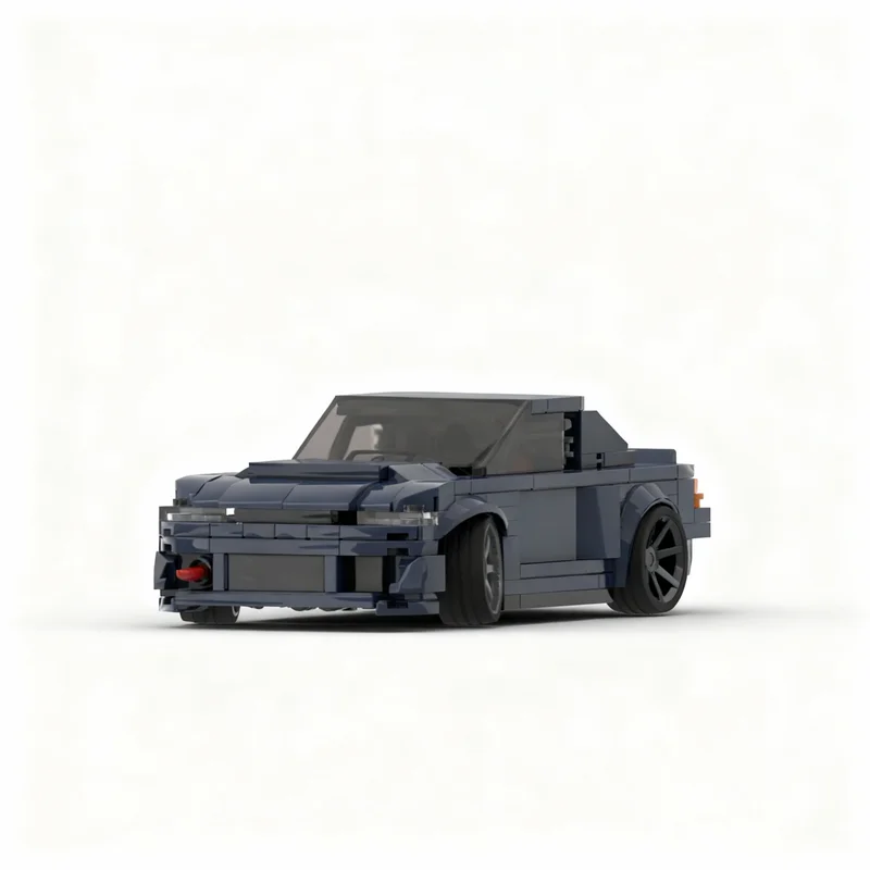 

395pcs MOC Nissan S14 Drift Car City Champions Model Building Blocks Construction Toy Christmas Gifts DIY Creative Idea Assemble