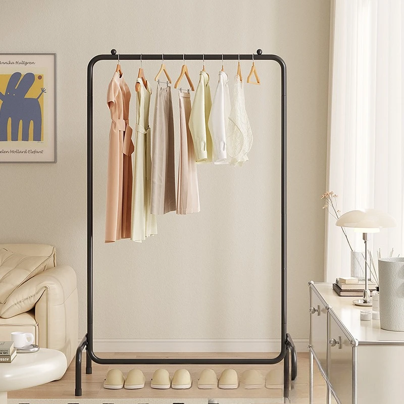 

Простая сушилка, вешалка от пола до потолка в спальне, смелая модель в аренду общежитии, подвесная одежда на балконе.