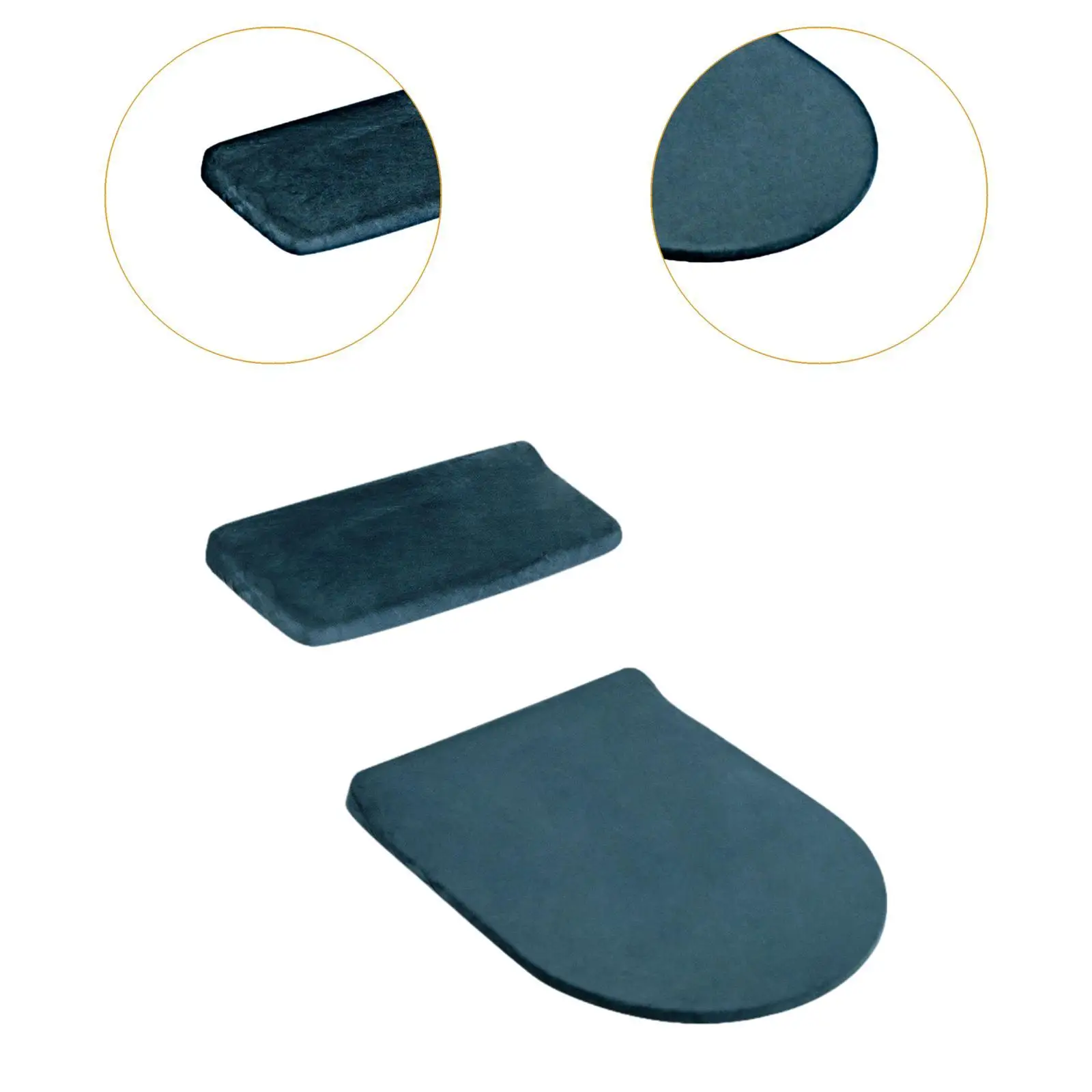 Toilet Lid Seat Cover Set Toilet Tank Lid Cover Replacement Toilet Lid Cover Stretch