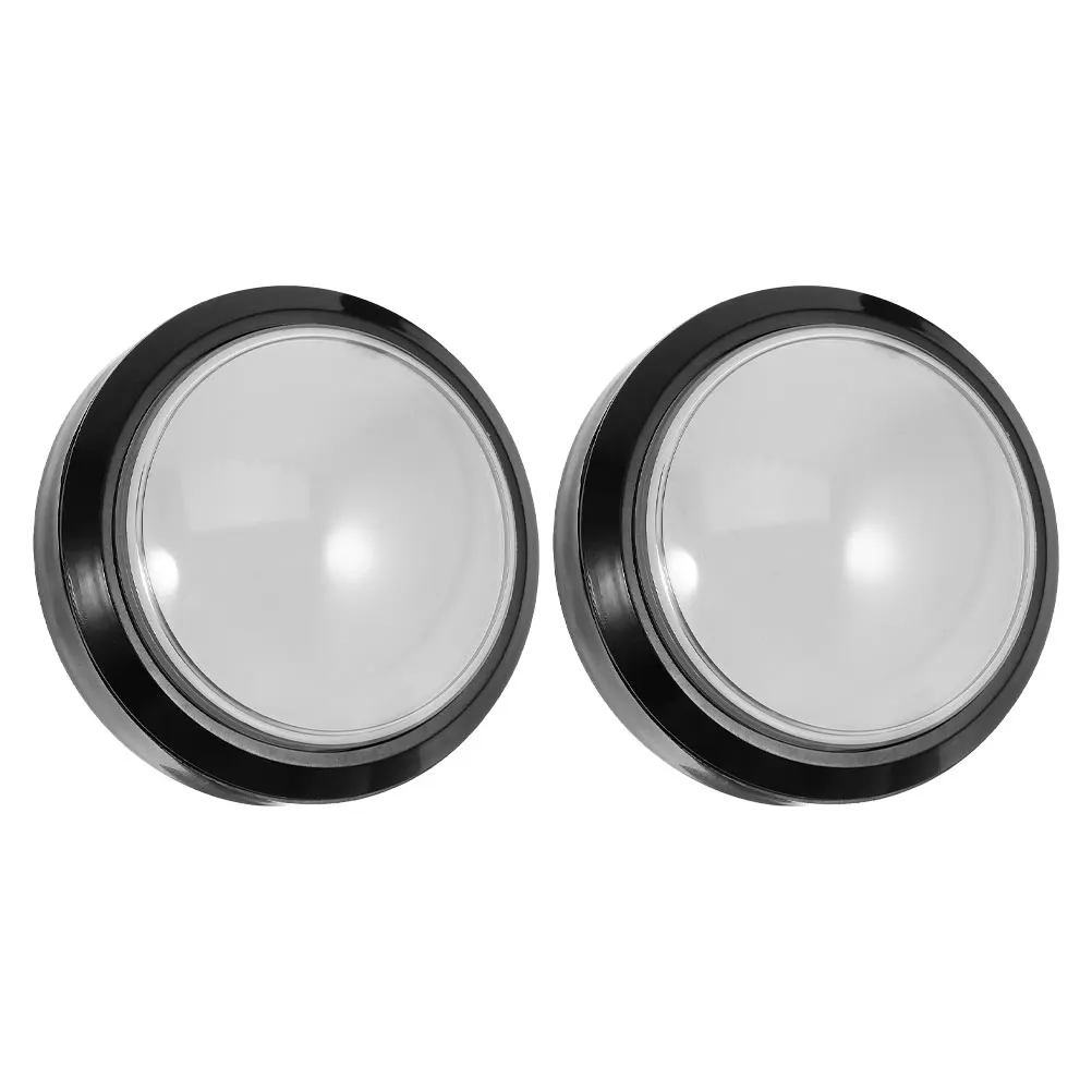 

2pcs Large Illuminated Switch Game Show Buzzer Self-Resetting Mechanism Comfortable For Classroom Party Light Up