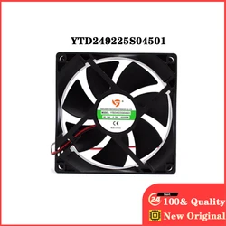 Ventilador de refrigeración para máquina de soldadura YTD249225S04501, 1 piezas, DC24V, 0.30A, Nuevo punto