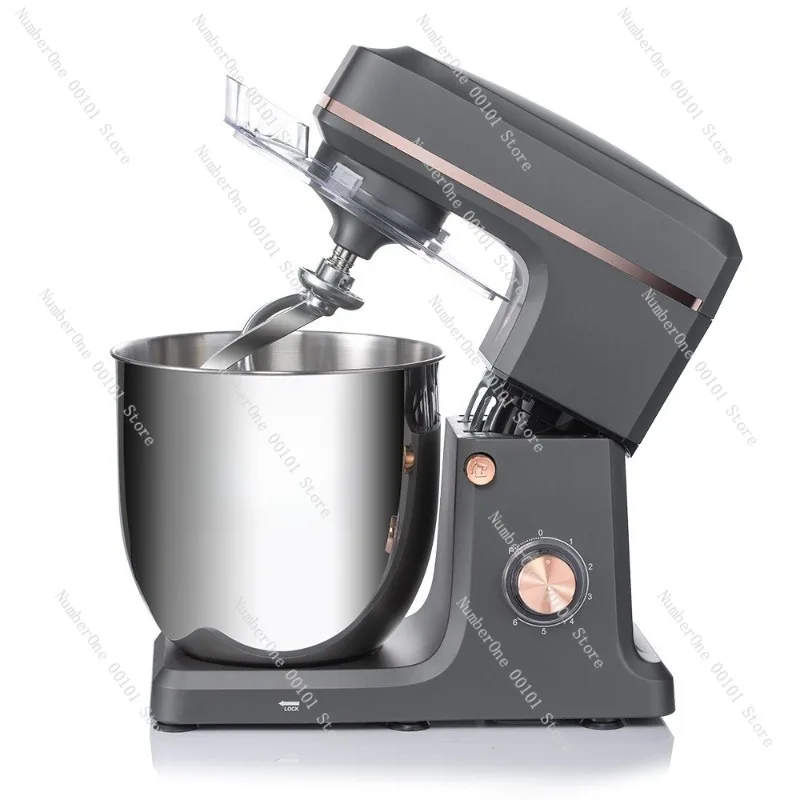 12L Large Capacity Stand Mixer Heavy Duty Dough Mixer Egg Beater Electric Kitchen Machine Stainless Steel Bowl Multifunction