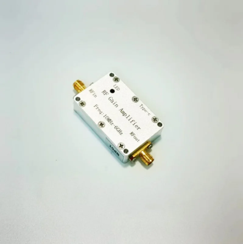 

10M-6GHz RF Amplifier Gain Driving Module 10dB High Flatness Gain Receiving Amplifier