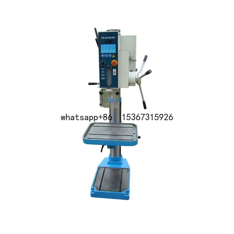 T-32 TTMC Vertical Drilling Machine Drill Press Fabrication Machines, Drill Machine with Auto Feed