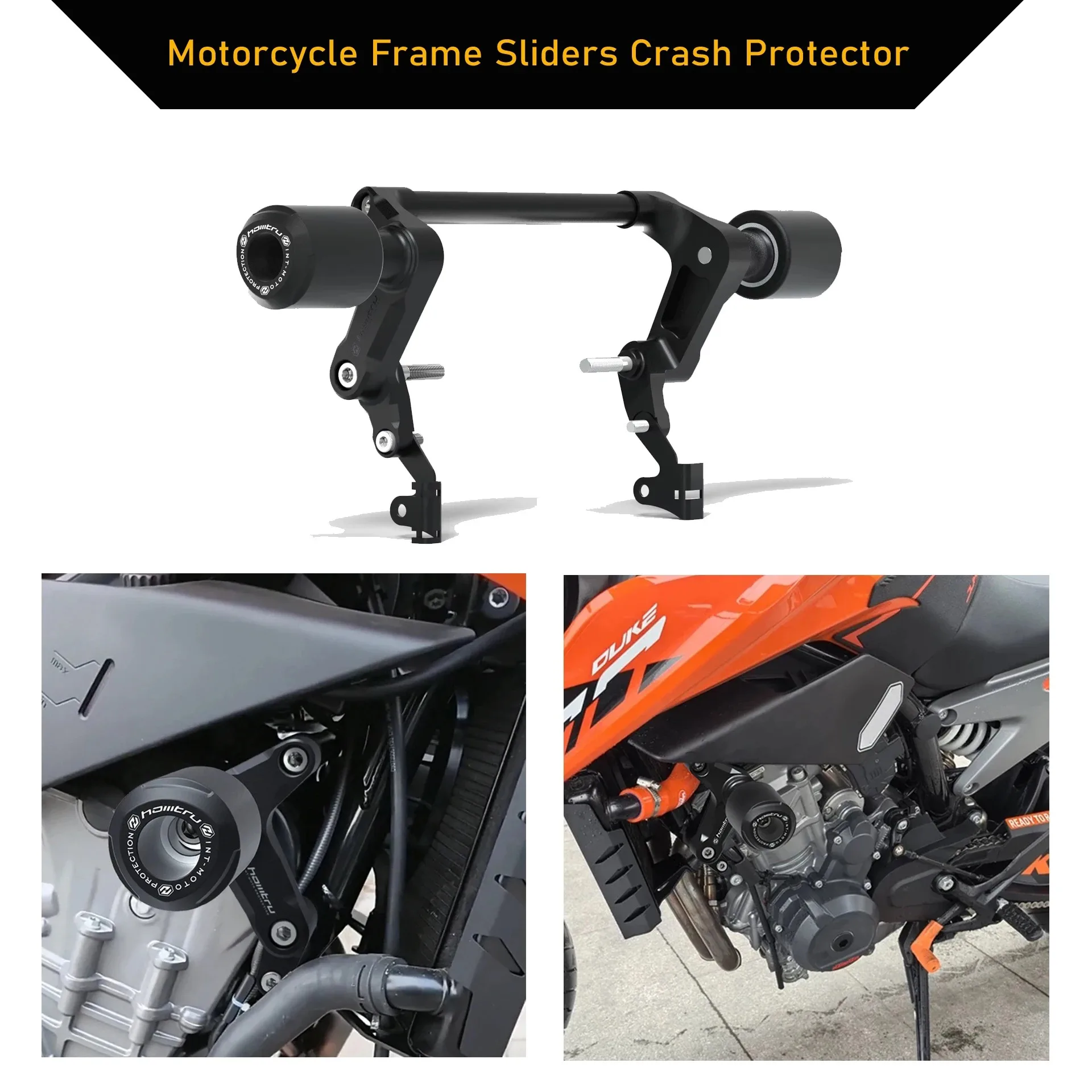 

Motorcycle Frame Sliders Crash Protector for KTM 790 890 Duke 2018-2023