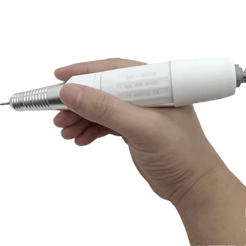 Electric Nail Drill Pen 35K SDE-SH20N 30000rpm Micromotor Polisher Handpiece for Strong 210 207b Nail Drill Handle Tool